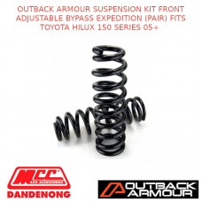 OUTBACK ARMOUR SUSP KIT FRONT ADJ BYPASS EXPD PAIR FITS TOYOTA HILUX 150S 2005+